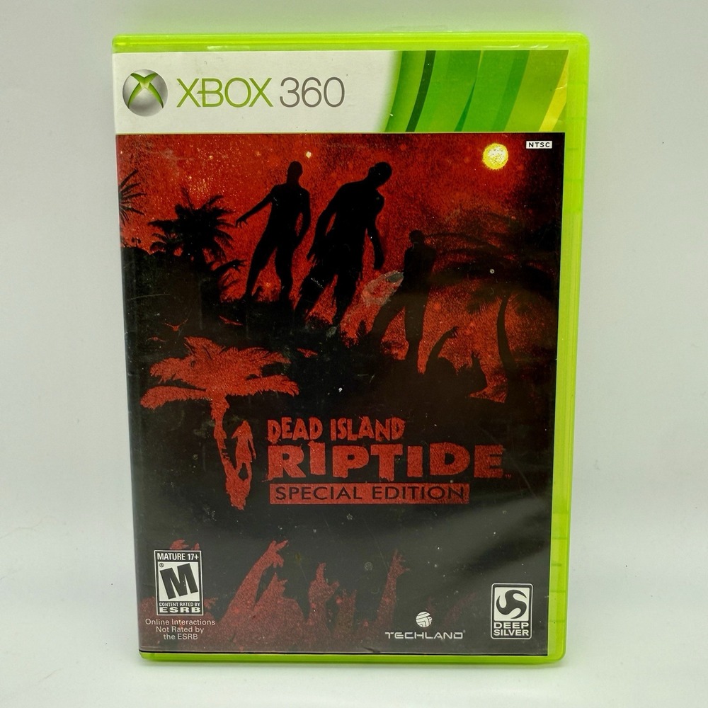 Dead Island: Riptide Special Edition (Microsoft Xbox 360, 2013) No Manual Tested